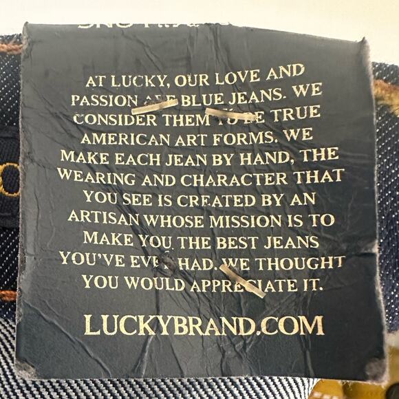 Lucky Brand- "Sofia Boot" Jeans Medium Huston Wash Slight
Distressing- Size 6/28 - Picture 8 of 13